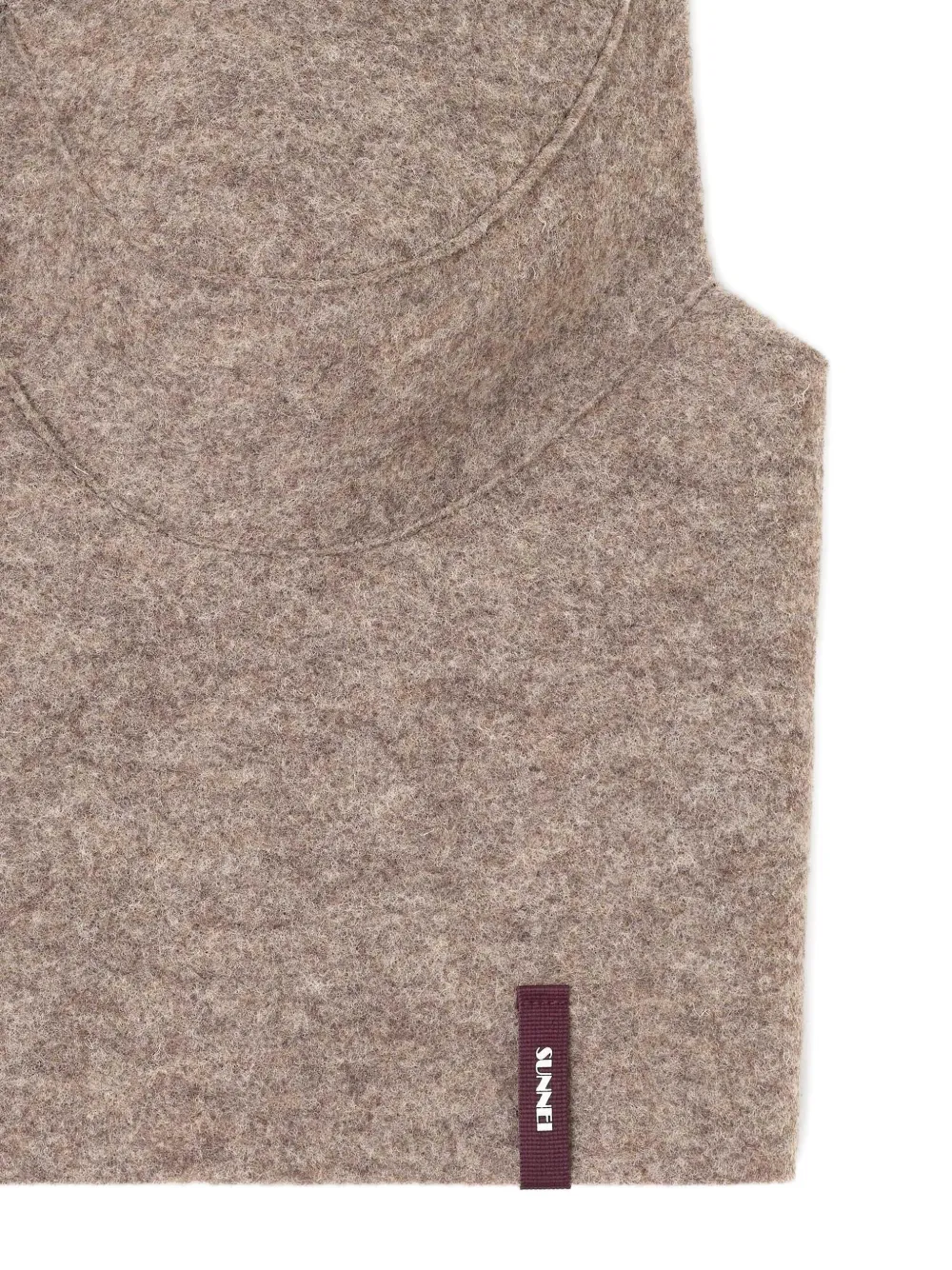 Sunnei Armatura top Bruin