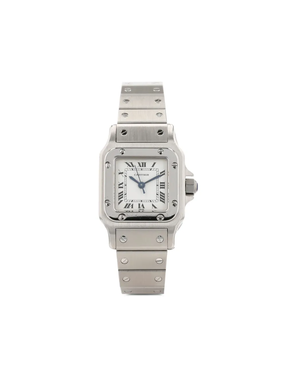 Cartier 1990s サントス 27mm 腕時計 - ニュートラル Cartier 1990s サントス 27mm 腕時計 - ニュートラル