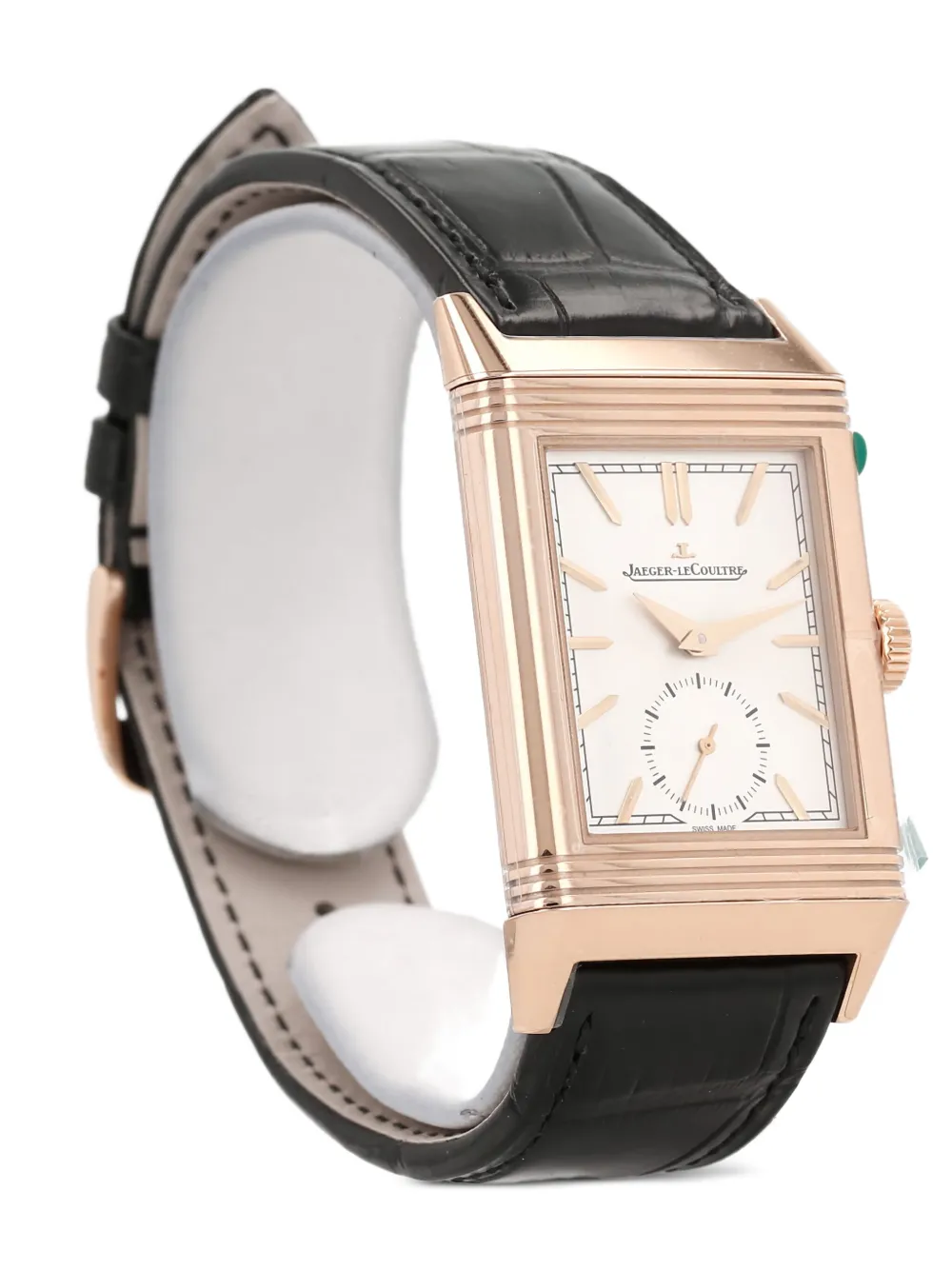 Jaeger-LeCoultre 2020 roségouden Reverso Triple Godron 45,6 mm | Pre-owned klassieke horloges | Image 2