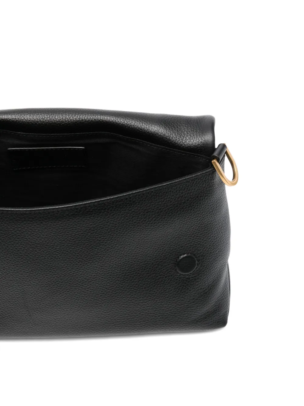 Zadig&Voltaire Rocky grained-leather shoulder bag Zwart