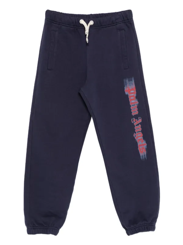 Palm Angels Kids トラックパンツ | ブルー | FARFETCH JP