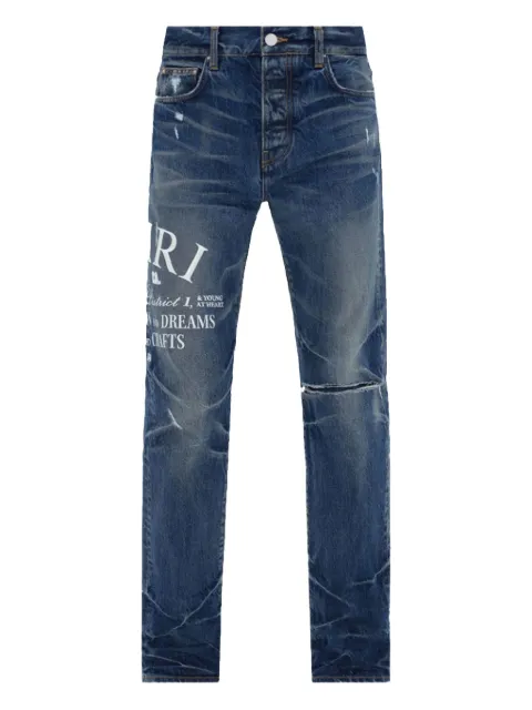 AMIRI graphic-print jeans