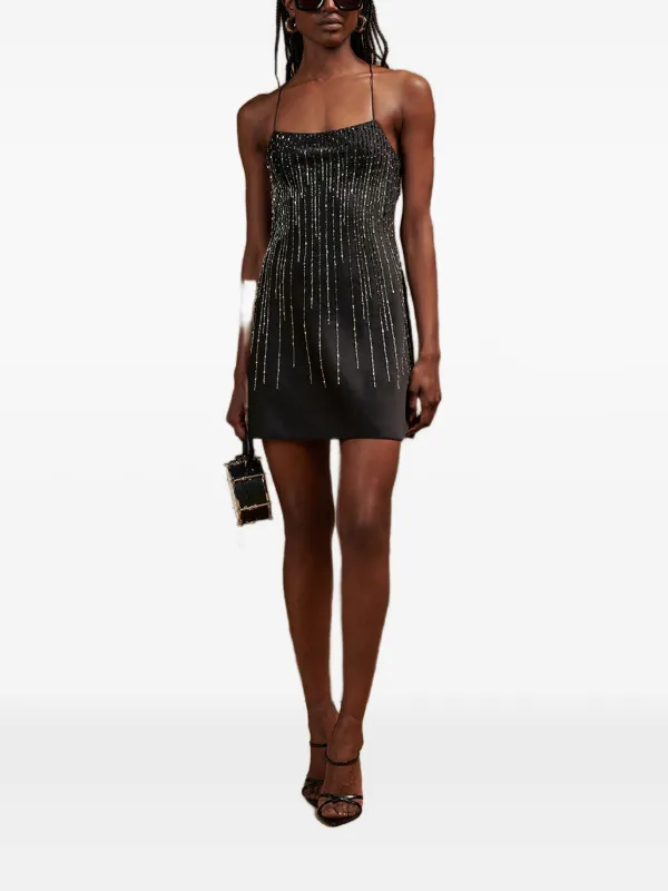 AMIRI ホルターネック ミニドレス | ブラック | FARFETCH JP