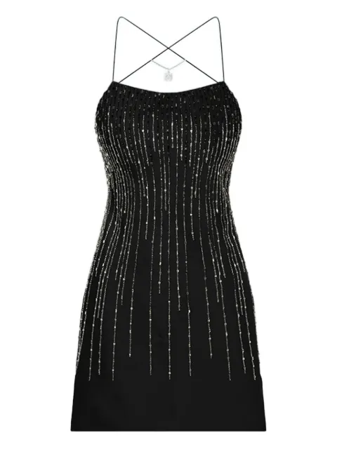 AMIRI embellished halter-neck mini dress