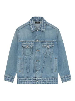 AMIRI MA Quad デニムジャケット | ブルー | FARFETCH JP