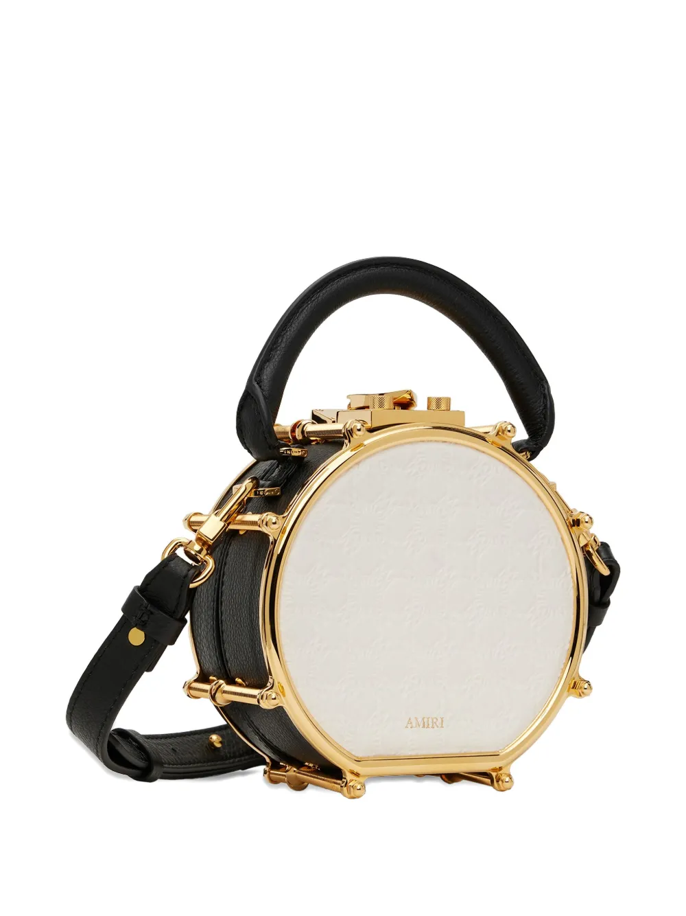 Amiri Ma Quad Mini Drum Shoulder Bag In Black