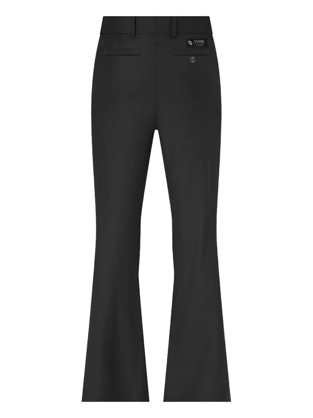 AMIRI crystal-trim creased flared trousers | Wide Leg Pants | Image 2