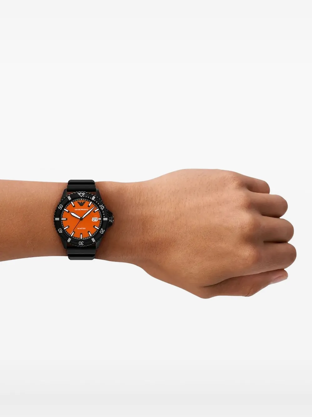 Emporio Armani World Explorer 42 mm - Oranje