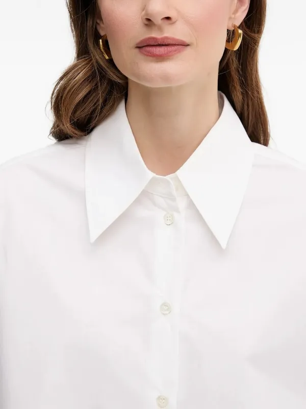 Emporio Armani button-cuff Shirt White FARFETCH PH
