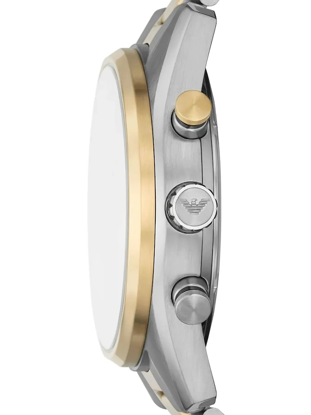 Emporio Armani Roestvrij staal horloge 42 mm - Grijs