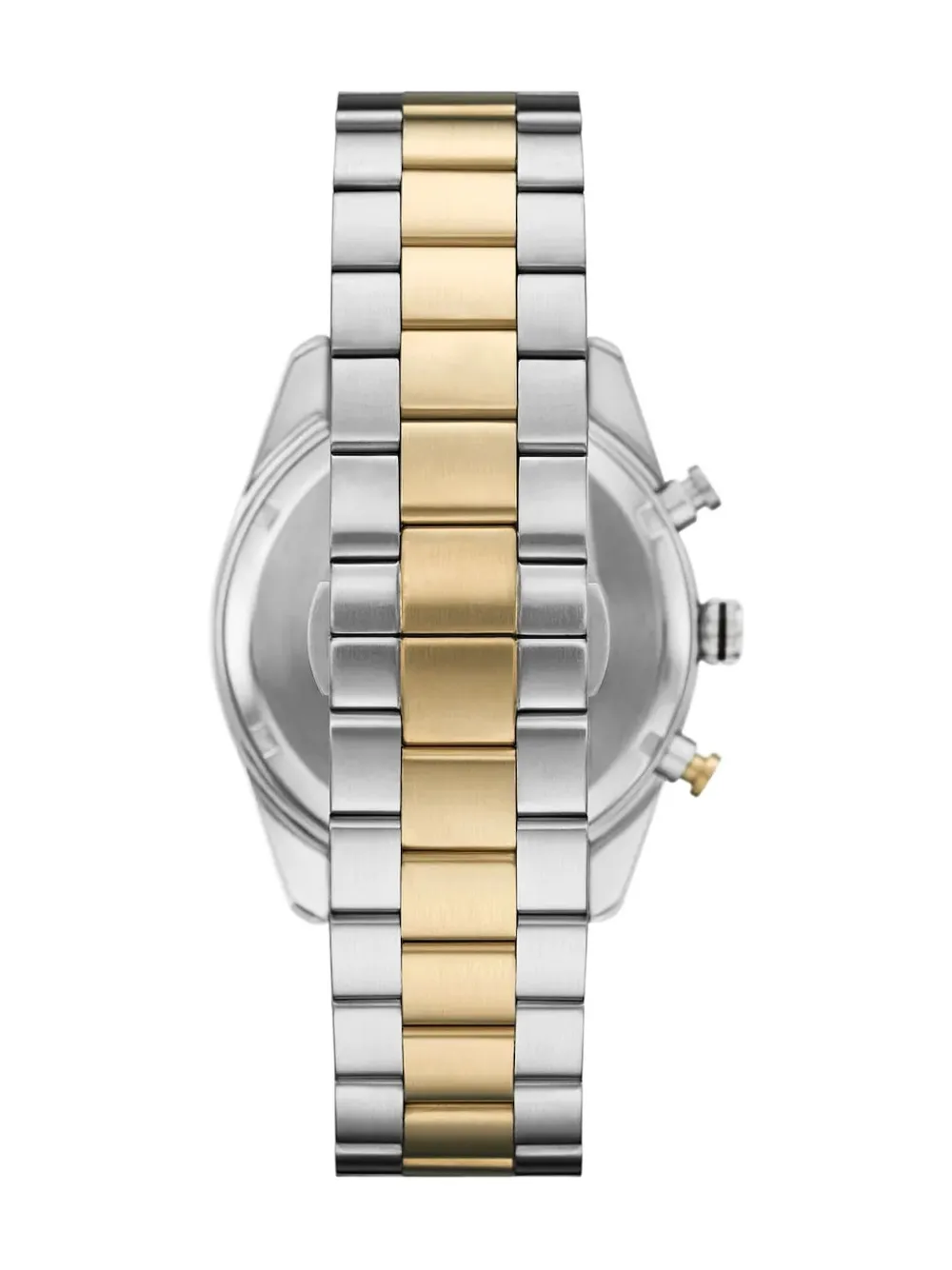  Emporio Armani Montre En Acier Inoxydable 42 Mm - Gris 