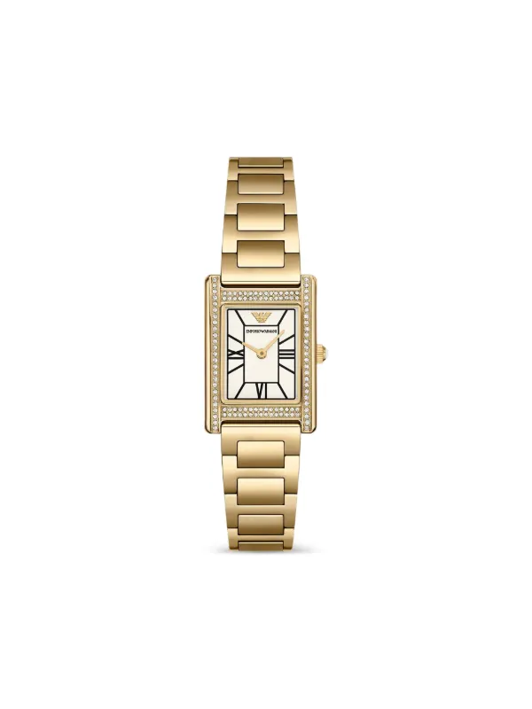 Emporio Armani Stainless Steel 22mm | Gold | FARFETCH ZA
