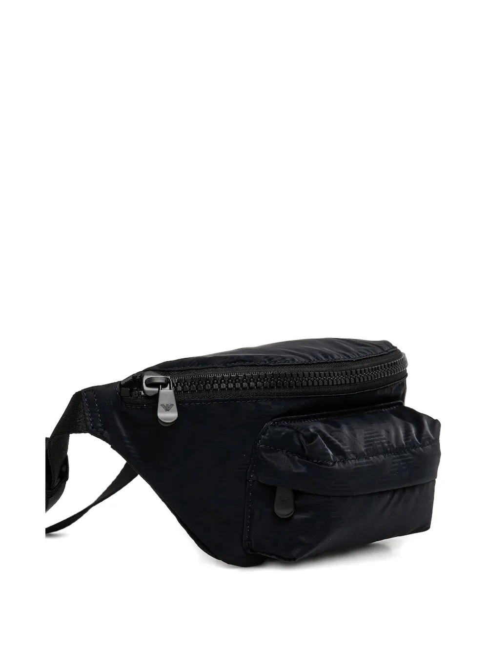 Emporio Armani zip-fastening logo-plaque belt bag - UB108