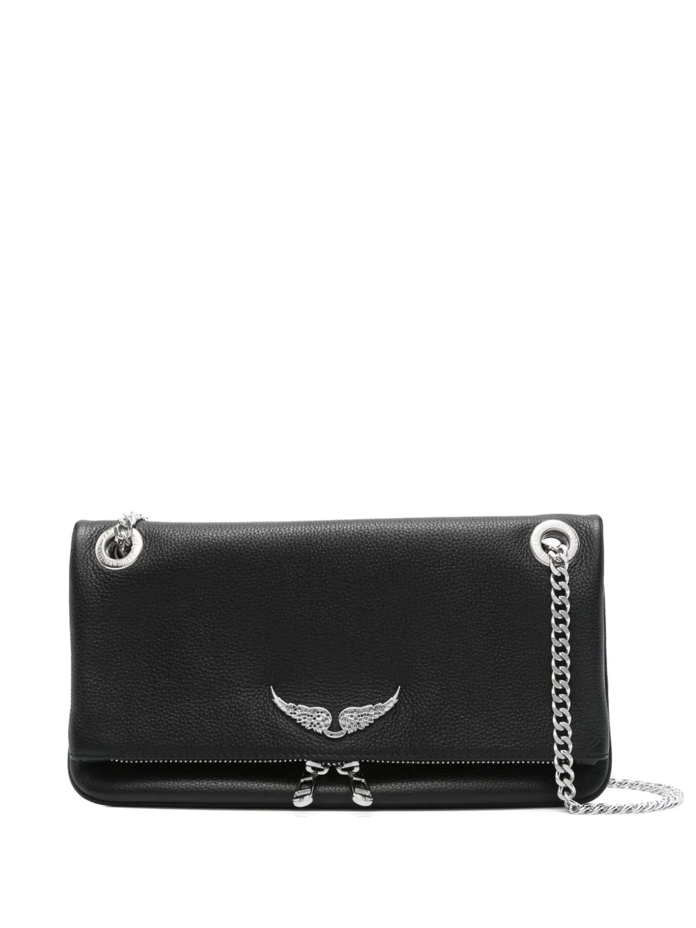 Zadig&Voltaire Rock II chain-strap crossbody bag Zwart