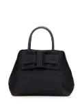 Prada Pre-Owned 2013-2025 Tessuto Canapa Logo Bow satchel - Black