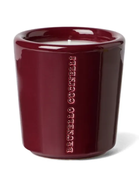 Brunello Cucinelli craquelé-vessel scented candle