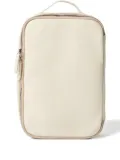 Brunello Cucinelli leather zip-top shoe organizer - Neutrals