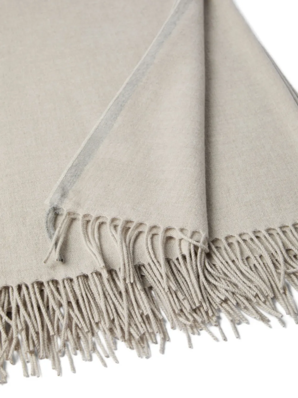 Cashmere Fringed Throw (140cm X 140cm)