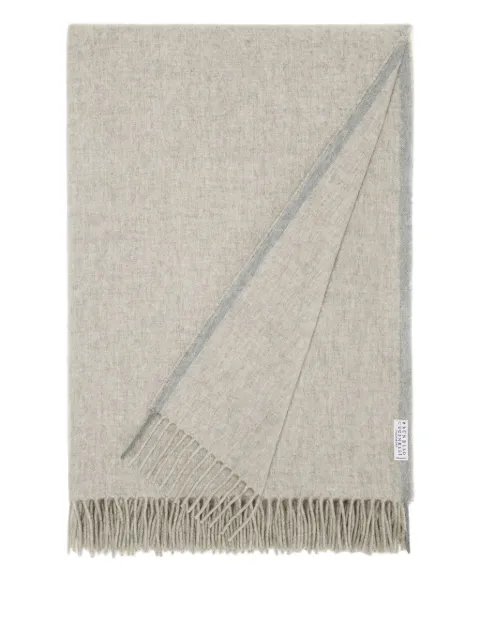 Brunello Cucinelli カシミア スロー 140cm x 140cm