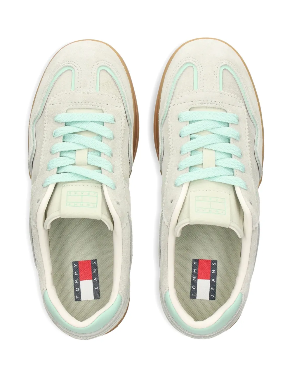 Tommy Jeans suede sneakers Grey