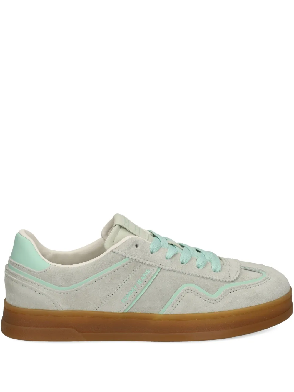Tommy Jeans suede sneakers Grey