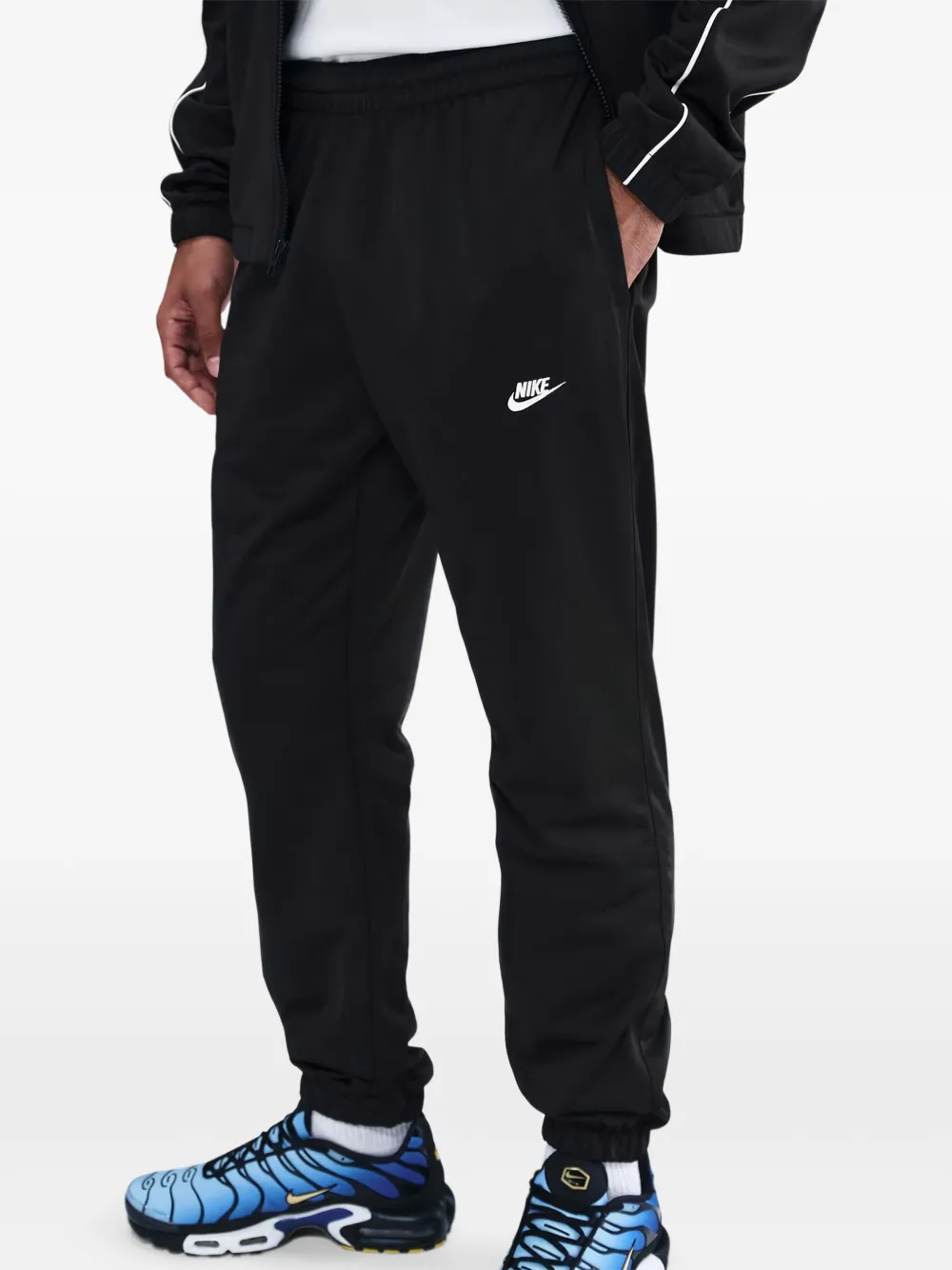 Nike embroidered-logo track pants (pack of two) Zwart