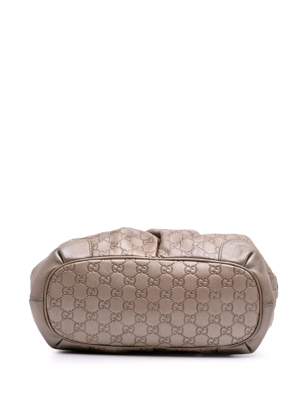 Pre-owned Gucci 2016-2025 Ssima Sukey Satchel In Gold