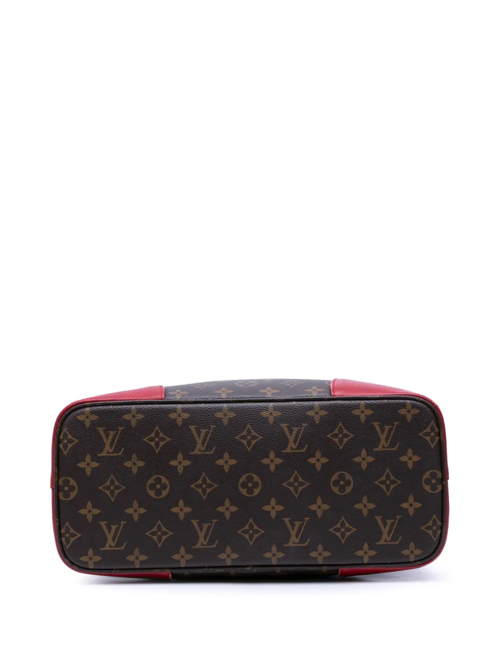 Pre-owned Louis Vuitton 2016 Monogram Flandrin Satchel In Brown