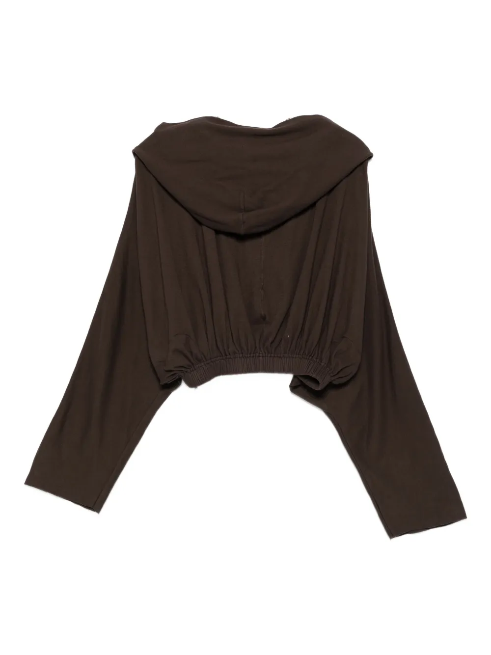 Rick Owens DRKSHDW Hoodie met trekkoord Bruin