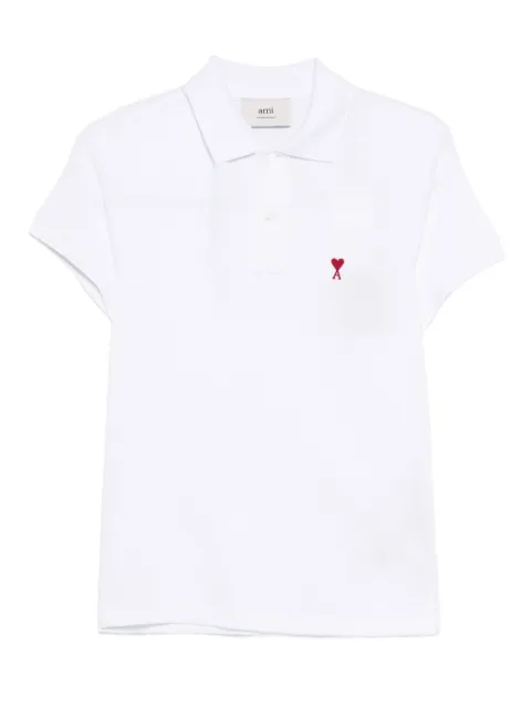 AMI Paris cotton polo shirt