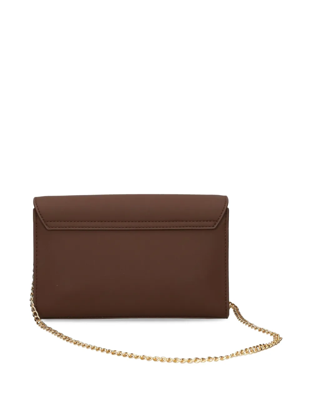 Love Moschino Crossbodytas met logoplakkaat en ketting Bruin