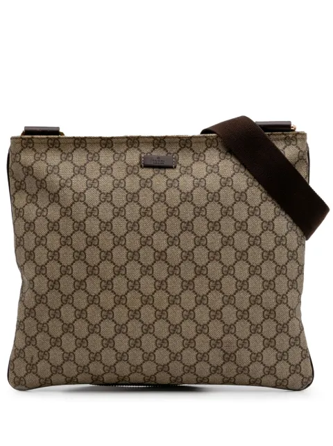 Gucci Pre-Owned sac à bandoulière à motif GG Supreme et bande Web (2016-2025)