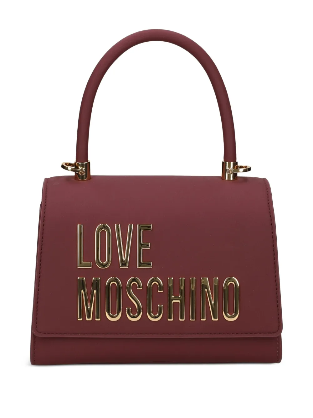 Love Moschino Heuptas met logoplakkaat Rood