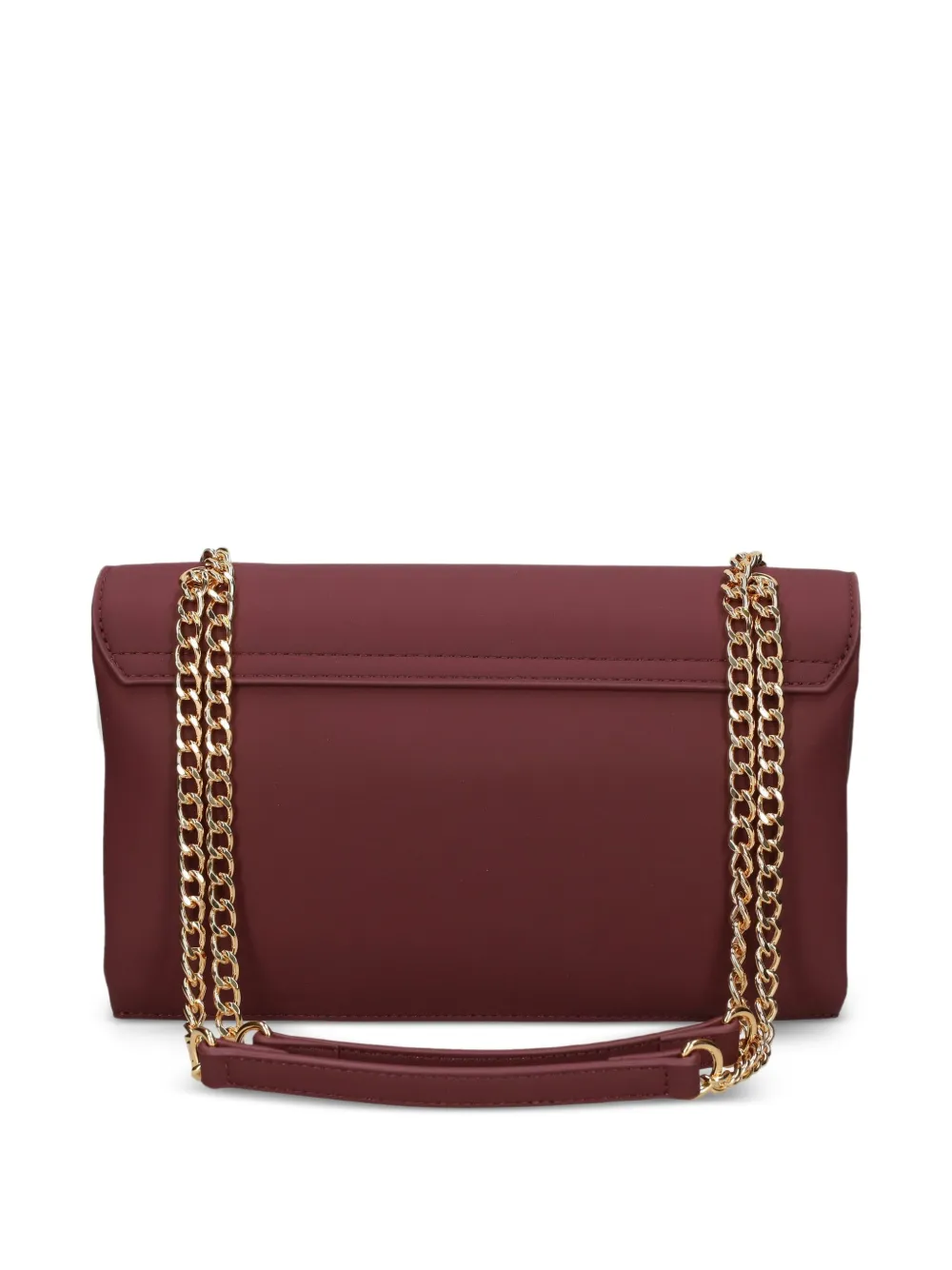 Love Moschino Crossbodytas met logoplakkaat en kettinghengsel Rood