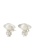 Vivienne Westwood Gaby Orb pearl earrings - Silver