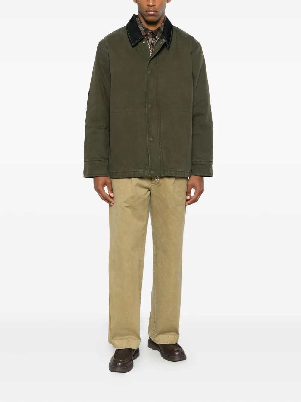 OAMC abrigo con cuello en contraste | Abrigos con botonadura simple | Image 2