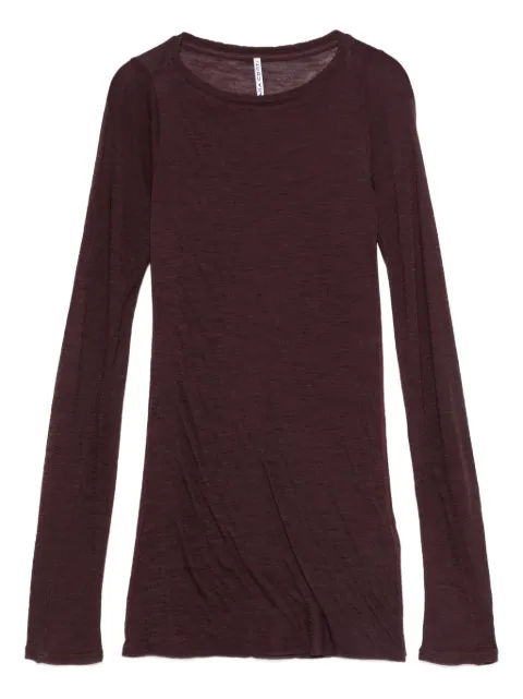 Liviana Conti long-sleeve round-neck top