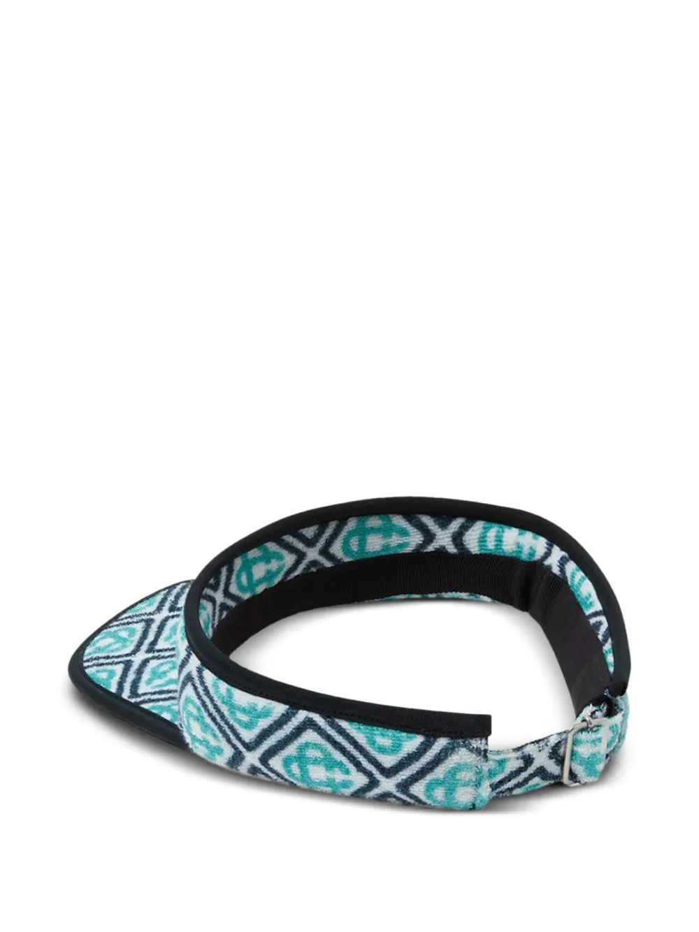Casablanca Beach Club monogram-pattern visor | Women | Image 2