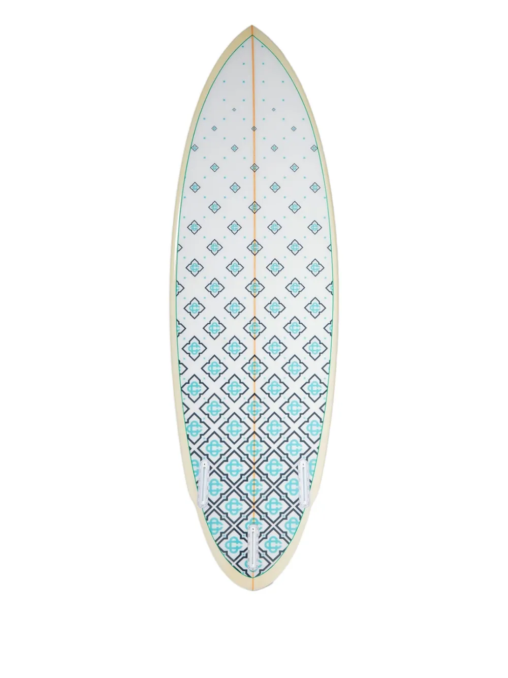Casablanca Geometric-pattern Surfboard (178.2cm X 53cm) In Green