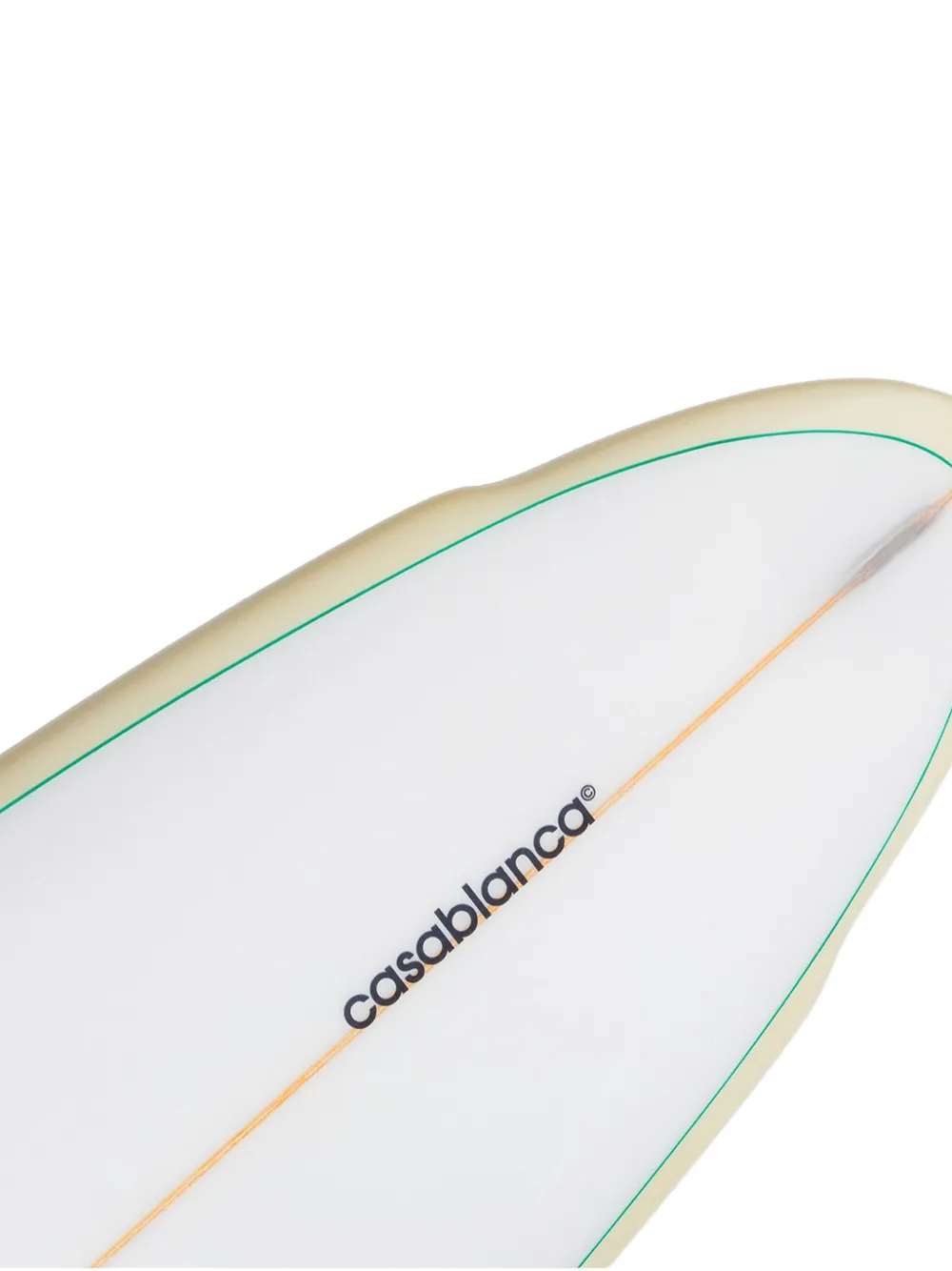 Casablanca Geometric-pattern Surfboard (178.2cm X 53cm) In Green