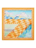 Casablanca Surreal Pool scarf - Multicolour