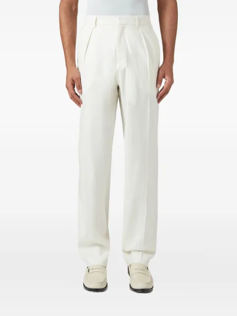 Casablanca pleated pocketed tailored trousers