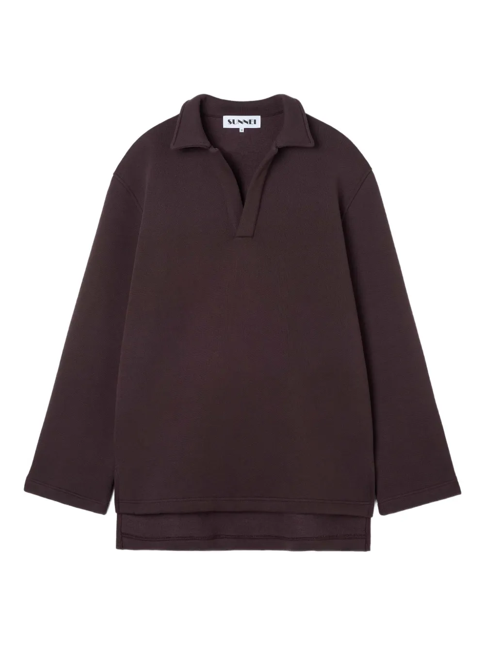 Sunnei top de algodón | marrón | Image 1