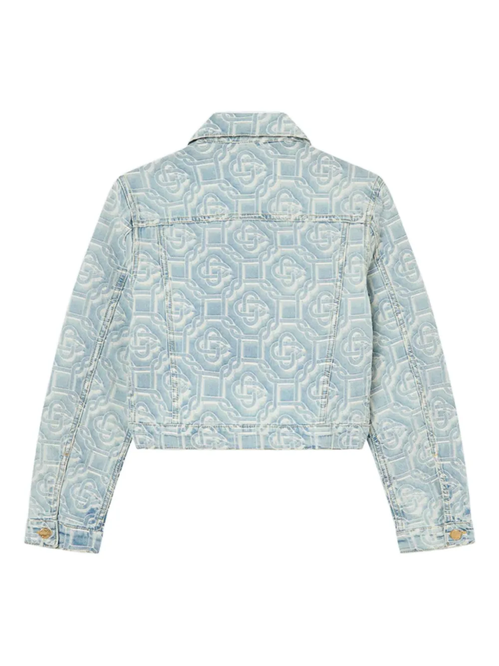 Casablanca Jack met monogram-print Blauw