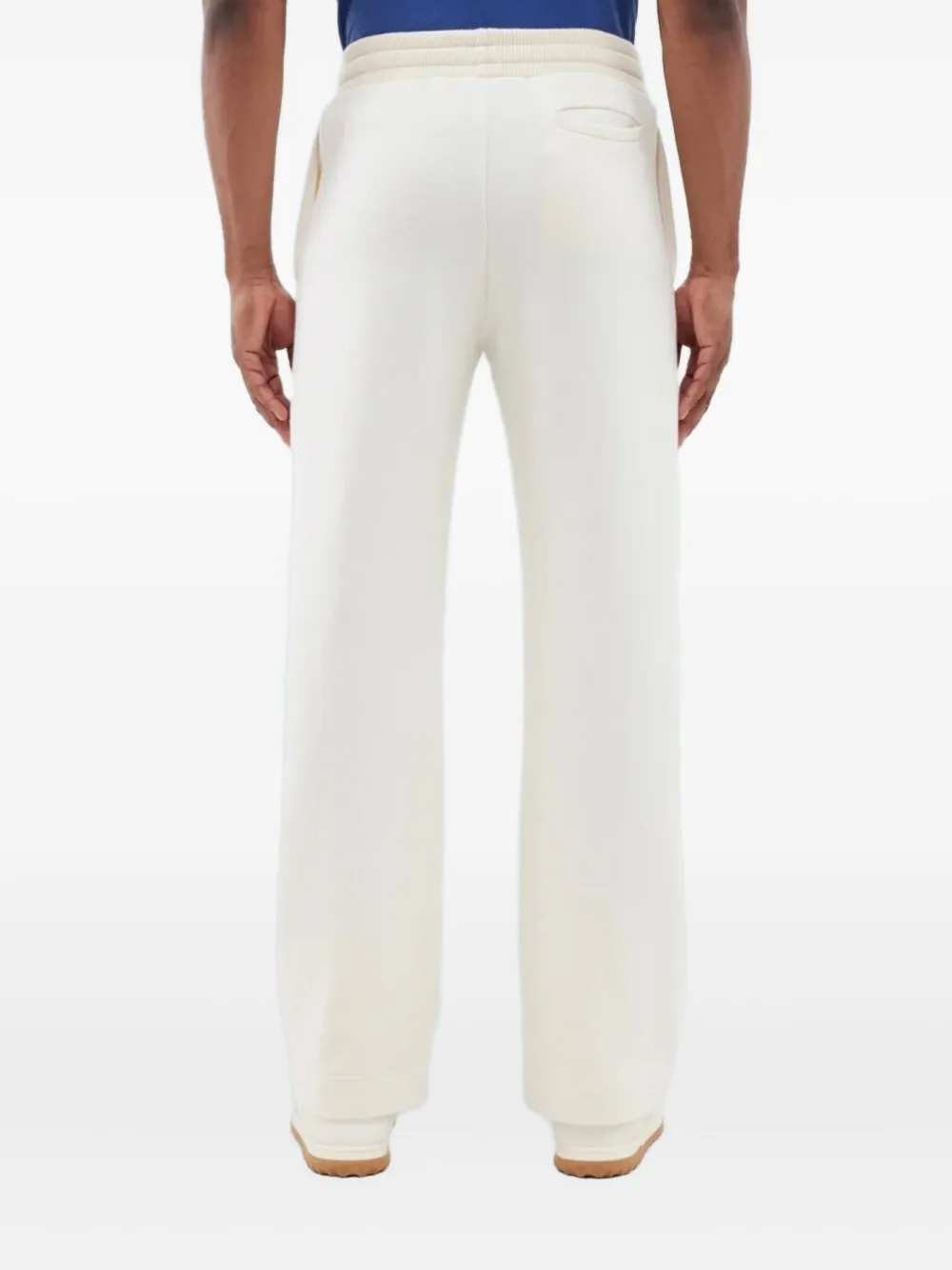Casablanca Trainingsbroek met trekkoord en naaddetail Wit