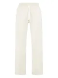 Casablanca seam-detail drawstring track pants - White