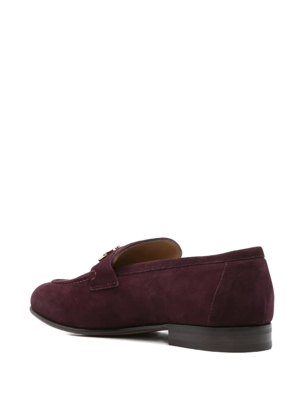 Ferragamo Gancini loafers Red