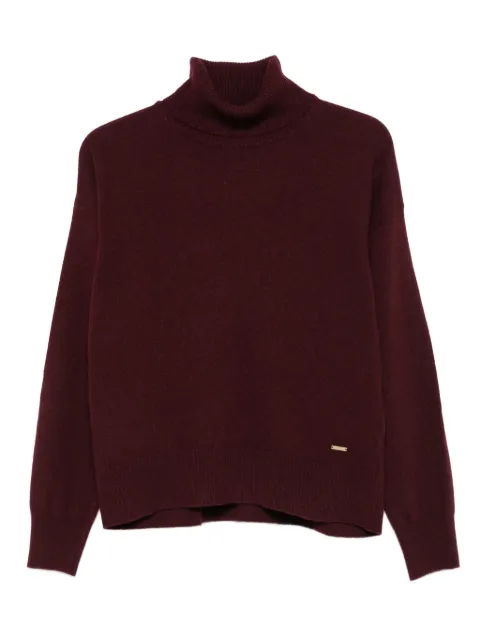 Woolrich suéter con cuello de tortuga