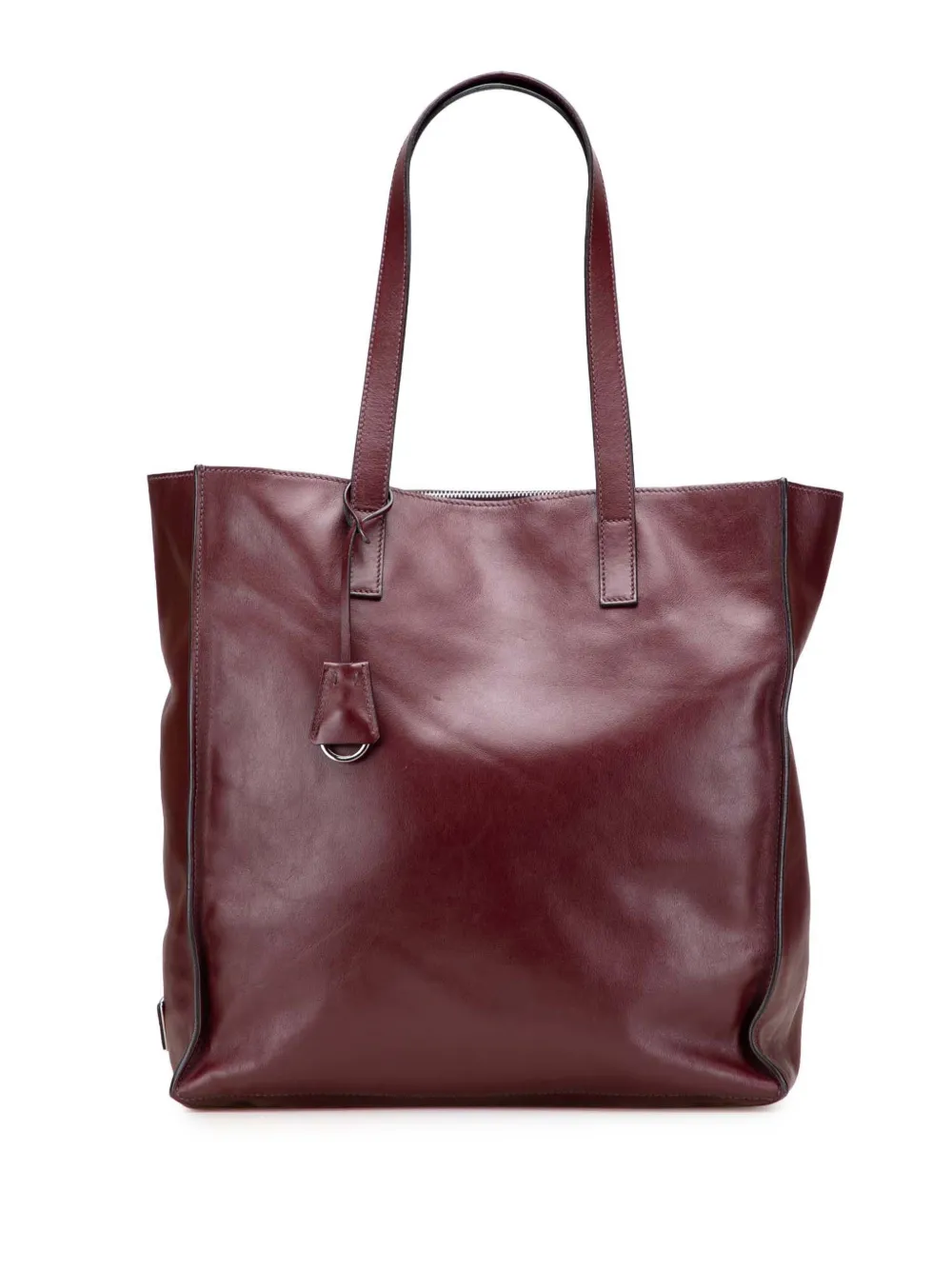 Prada Pre-Owned 2000-2025 Soft Calf tote bag - レッド Prada Pre-Owned 2000-2025 Soft Calf tote bag - レッド