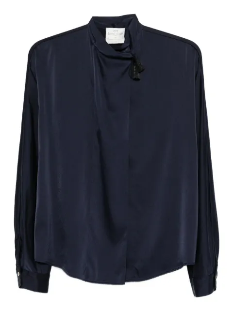 Forte Forte blusa con detalle de borlas